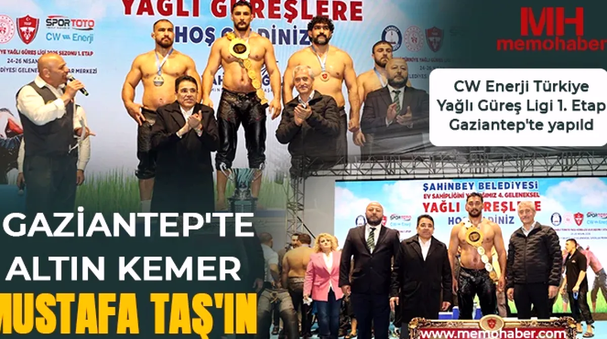 Altın Kemer Mustafa Taş'ın: Gaziantep Er Meydanı Doldu