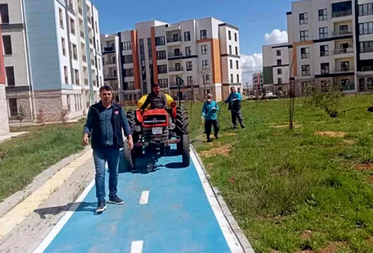 Araban TOKİ'de Haşereye Karşı Savaş