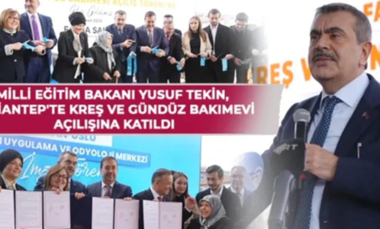 gaziantep eğitim denetimi - Bakan Tekin: Gaziantep'te Eğitime Engel Yok