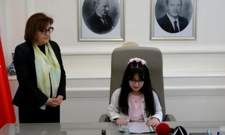 çocuklar için daha çok yeşil - Beren'den Başkan Şahin'e: Çocuklar İçin Daha Çok Yeşil!