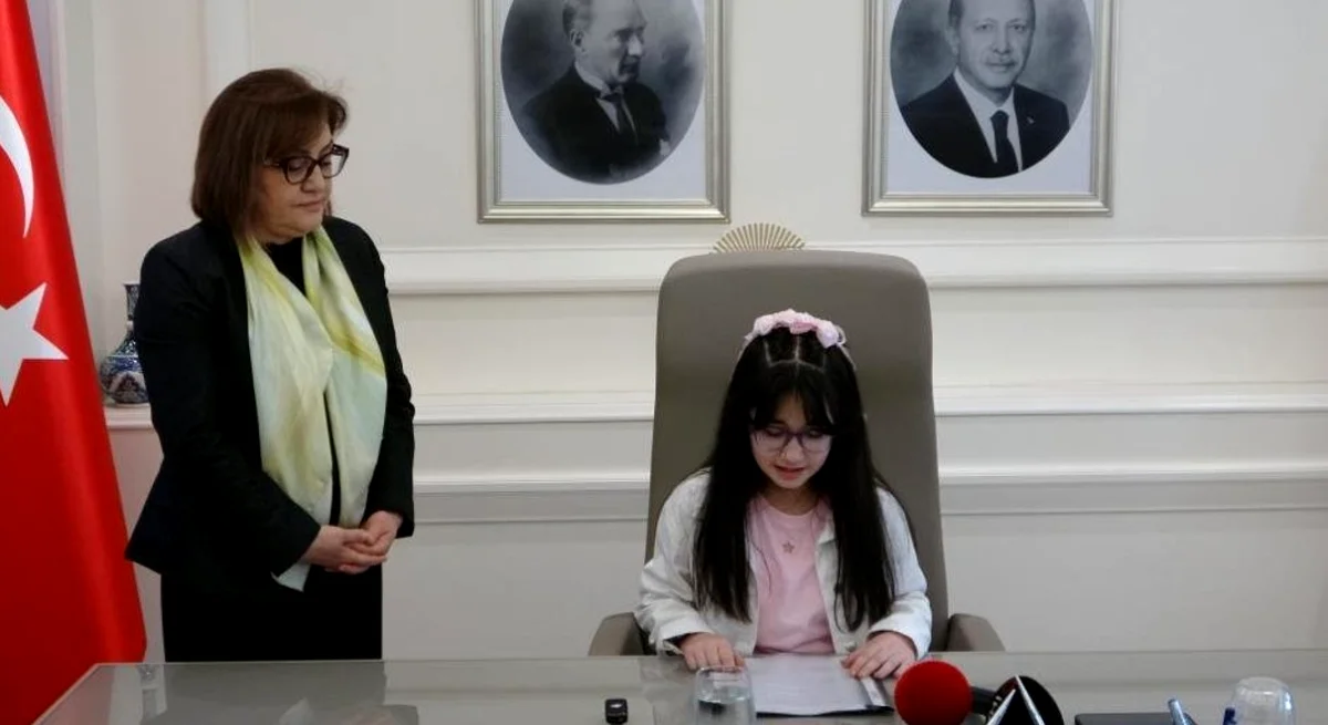 Beren'den Başkan Şahin'e: Çocuklar İçin Daha Çok Yeşil!