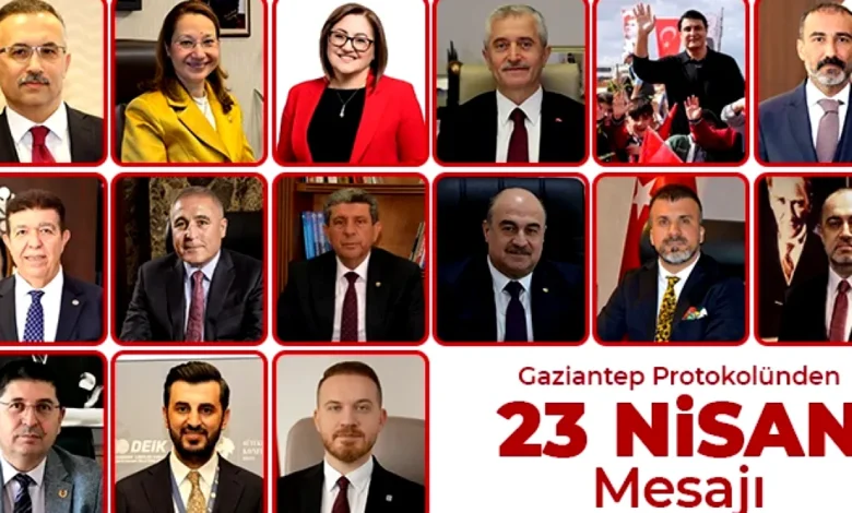 Gaziantep 23 Nisan - Çocuklar Gülerse Gaziantep Güler