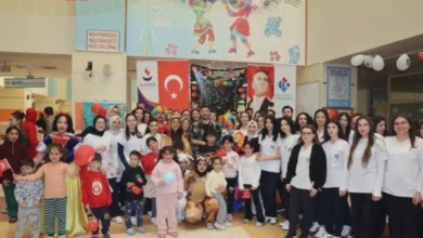 çocuklara bayram hediyesi - Çocuklara Bayram Hediyesi: HKÜ'den Sevgi Dolu Ziyaret