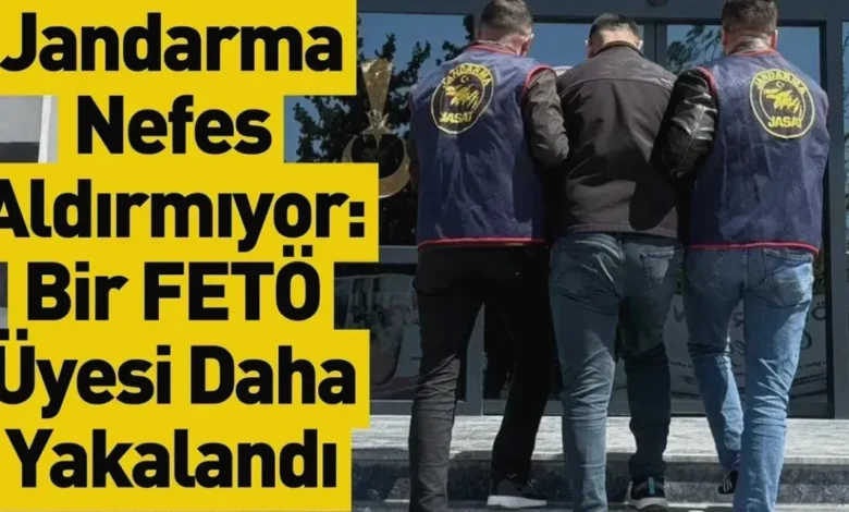 Firari FETÖ'cü - Firari FETÖ'cü JASAT'a Yakalandı