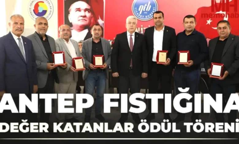 Antep fıstığı - Fıstık Ustalarına Vefa: Gaziantep'te Gurur Gecesi