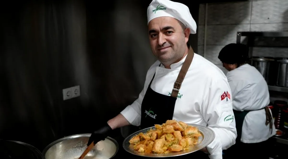 Gaziantep: Baklava Kırıntısı Helva Oldu