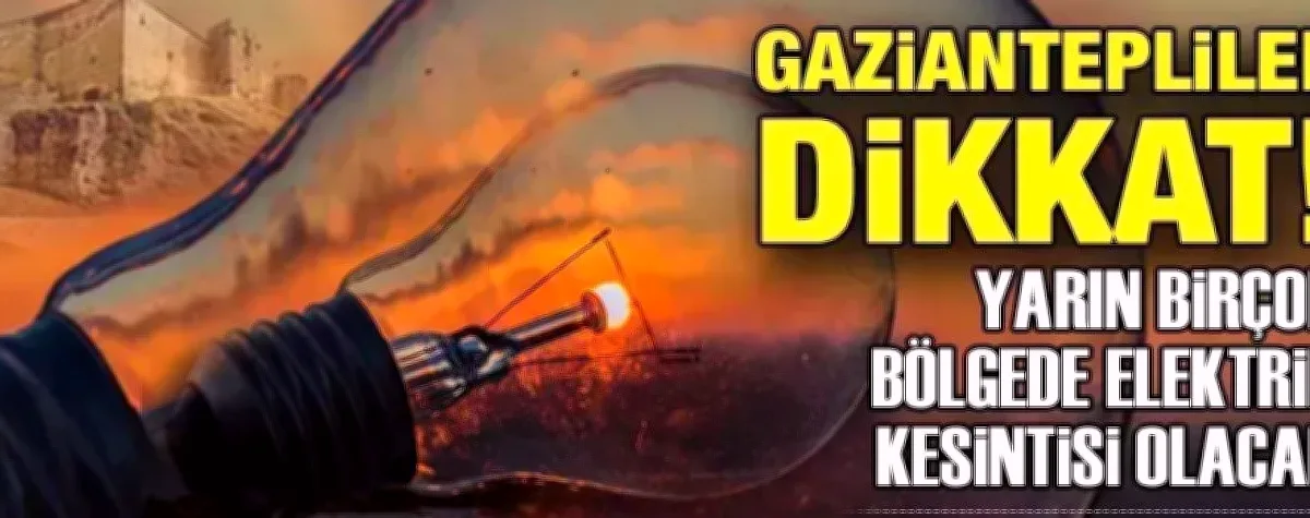 Gaziantep Elektrik Kesintisi: Bilmeniz Gerekenler