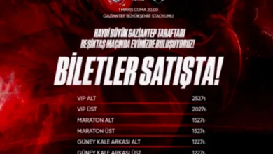 Gaziantep FK Beşiktaş Bilet - Gaziantep FK Beşiktaş Biletleri Fiyatları Netleşti