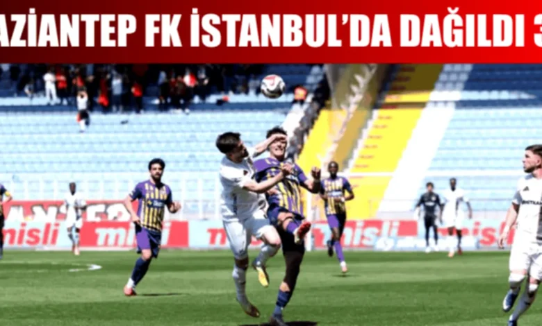 Gaziantep FK - Gaziantep FK Sahadan Puansız Ayrıldı