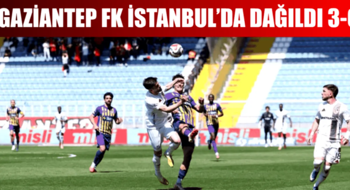 Gaziantep FK Sahadan Puansız Ayrıldı