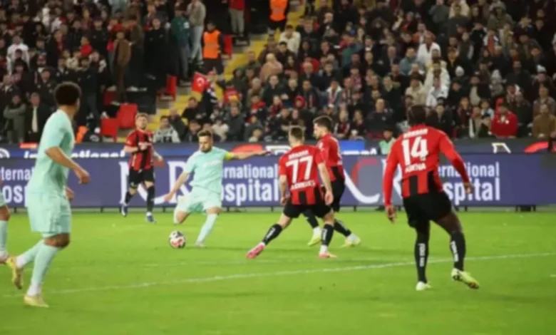 Gaziantep FK gol - Gaziantep FK'dan Kayseri'ye Gol Yağmuru