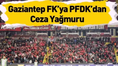 Gaziantep FK ceza - Gaziantep FK'ya Ağır Ceza: 620 Bin TL