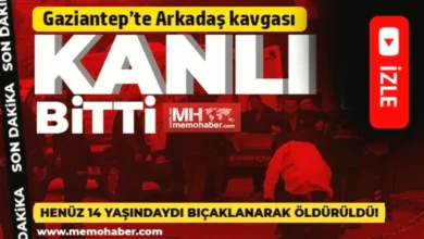 Genç kavga - Gaziantep Gençlik Merkezi Yanı: 14 Yaş Hayatını Kaybetti