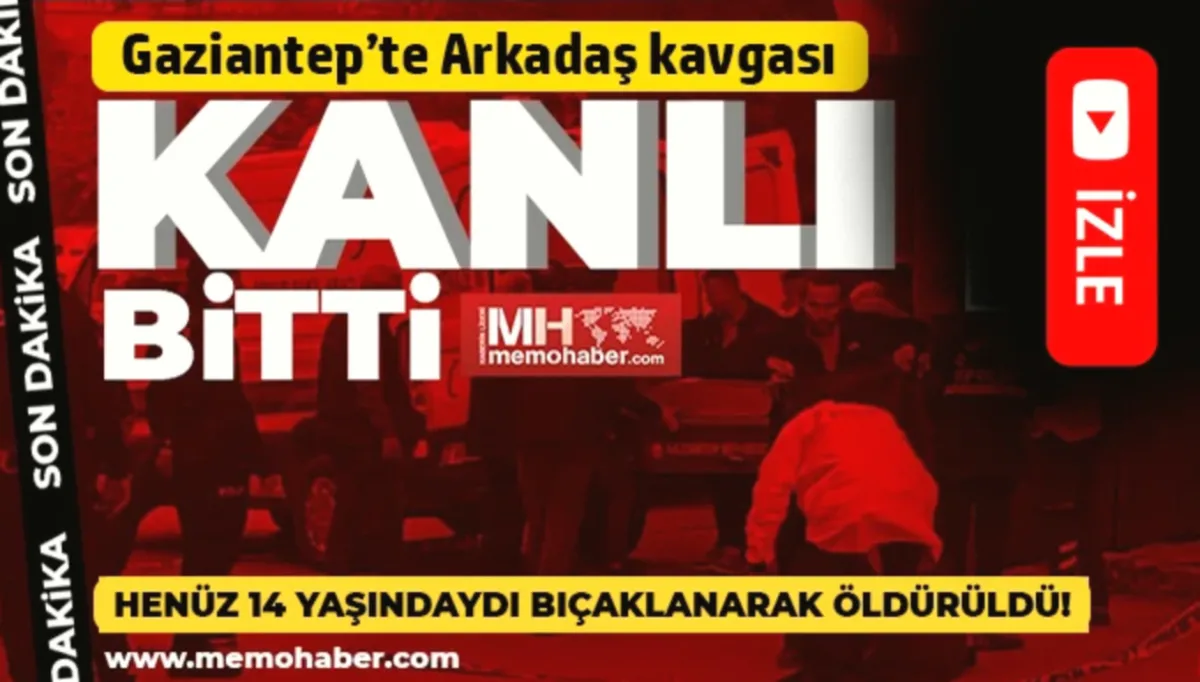 Gaziantep Gençlik Merkezi Yanı: 14 Yaş Hayatını Kaybetti