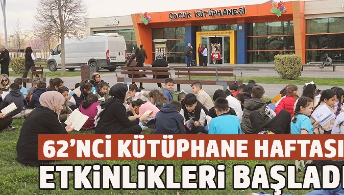 Gaziantep Kütüphane Haftası: Gaziantep'te Kitap Şenliği B...