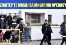 Gaziantep Masaj Salonları - Gaziantep Masaj Salonları: 23 Gözaltı, Büyük Vurgun