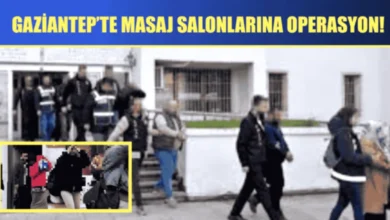 Gaziantep Masaj Salonları - Gaziantep Masaj Salonları: 23 Gözaltı, Büyük Vurgun
