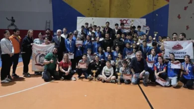 tırmanış yarışı - Gaziantep Tırmanış Heyecanı: Zirveye Genç Sporcular