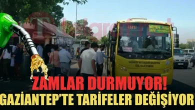 Gaziantep ulaşım zam - Gaziantep Ulaşımına Zam Geldi: Motorin Etkisi