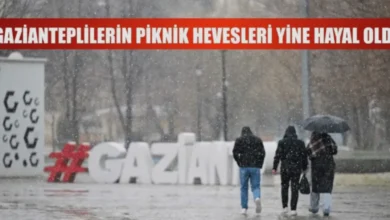 Gaziantep yağışlı hava - Gaziantep Yağışlı Havaya Giriyor