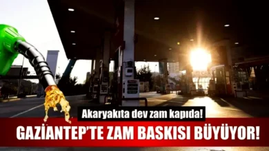akaryakıt zamlanması - Gaziantep'te Akaryakıt Zamları Çalkantısı