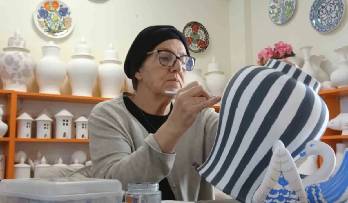 Gaziantep'te Çini Sanatı Kadınlarla Yeniden Doğuyor