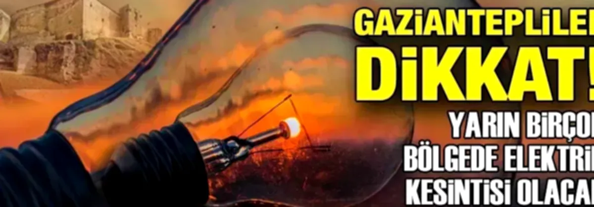 Gaziantep'te Elektrik Kesintisi: Detaylı Analiz