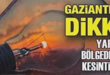 elektrik kesintisi - Gaziantep'te Elektrik Kesintisi: Hazırlıklı Olun!