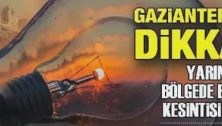 elektrik kesintisi - Gaziantep'te Elektrik Kesintisi Paniği