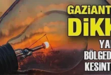 Gaziantep elektrik kesintisi - Gaziantep'te Elektrik Kesintisi Panik Yarattı