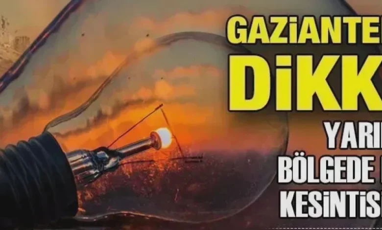 Gaziantep elektrik kesintisi - Gaziantep'te Elektrik Kesintisi Panik Yarattı