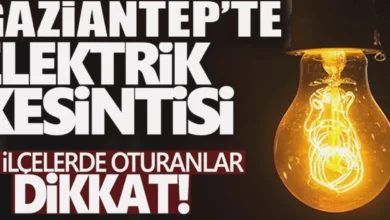 Gaziantep elektrik kesintisi - Gaziantep'te Elektrik Kesintisi: Şehitkamil'de Bakım Var