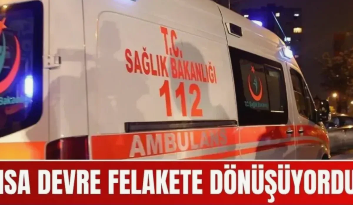 Gaziantep'te Evde Patlama Paniği