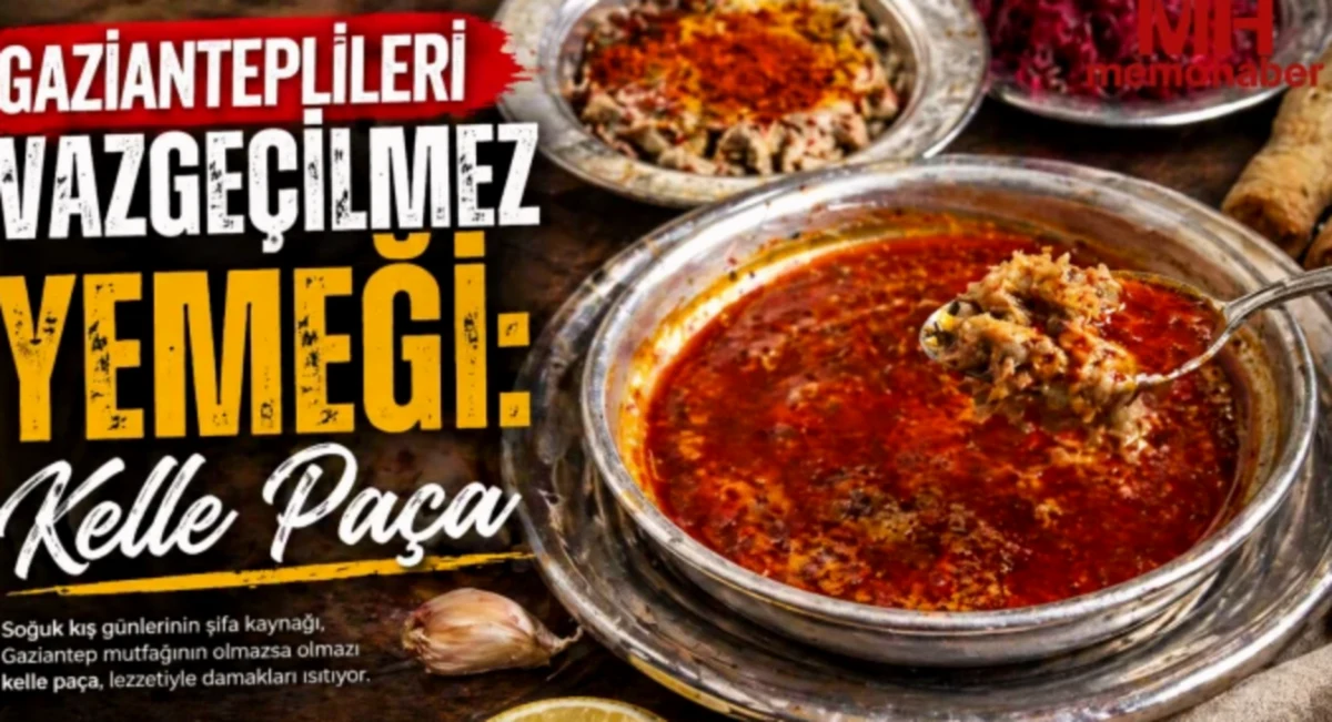 Gaziantep'te Kelle Paça: Şifa Kaynağı Lezzet