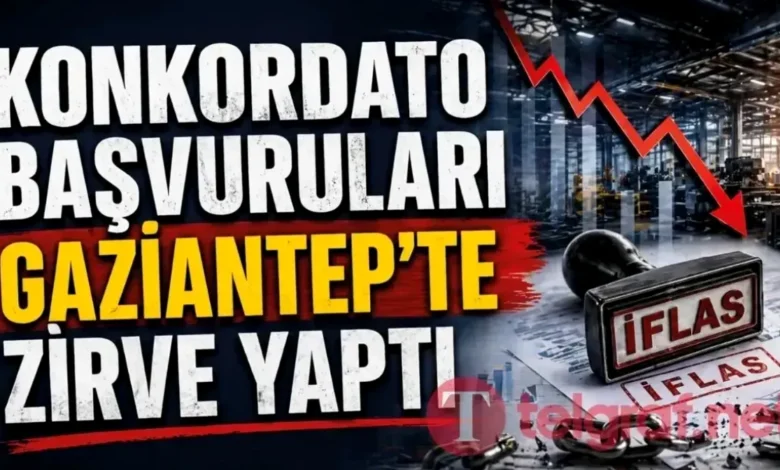 Gaziantep konkordato - Gaziantep'te Konkordato Dalgaları Büyüyor