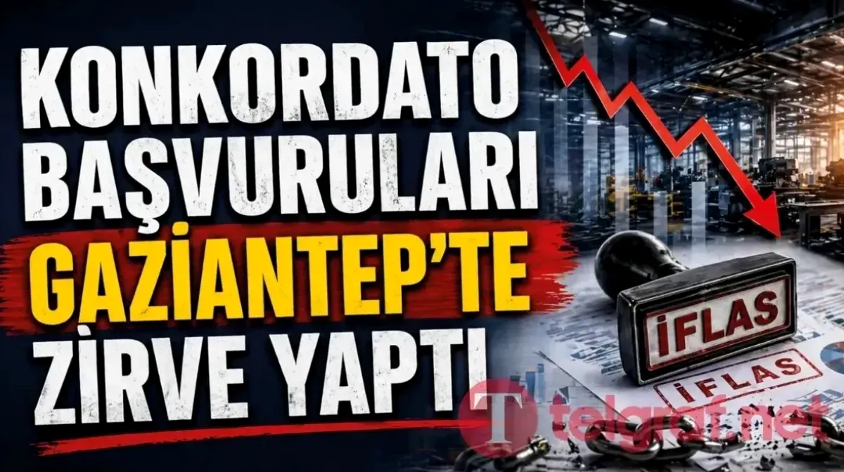 Gaziantep'te Konkordato Dalgaları Büyüyor