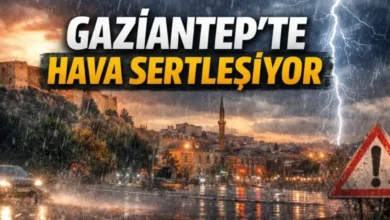 kuvvetli yağış - Gaziantep'te Kuvvetli Yağış Tehlikesi