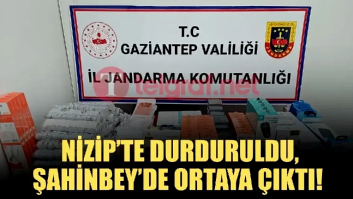 Gaziantep'te Milyonluk Kaçak Şoku
