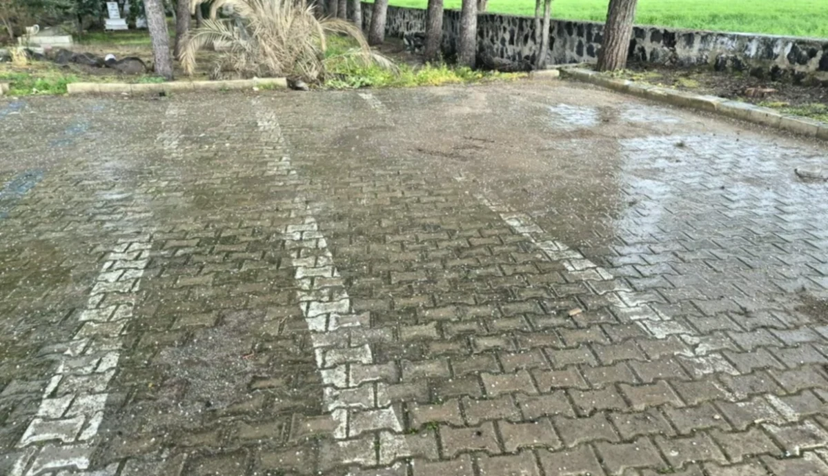 Gaziantep'te Nohut Dolu Vurdu