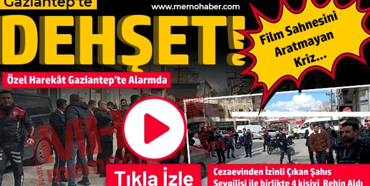 Gaziantep'te Rehin Şoku: İzinli Firari Paniği