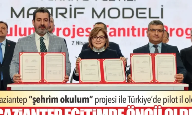 Şehrim Okulum Gaziantep - Gaziantep'te Şehrim Okulum İle Eğitim Yeniden Tanımlanıyor