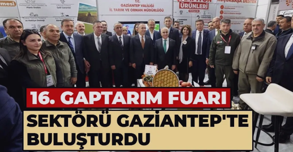 Gaziantep'te Tarım Teknolojileri Buluşması