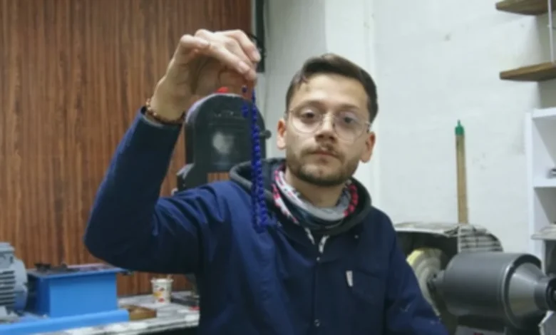 Gaziantep tespih sanatı - Gaziantep'te Tespih Ustası: Hayaller Dijitalde Şekilleniyor