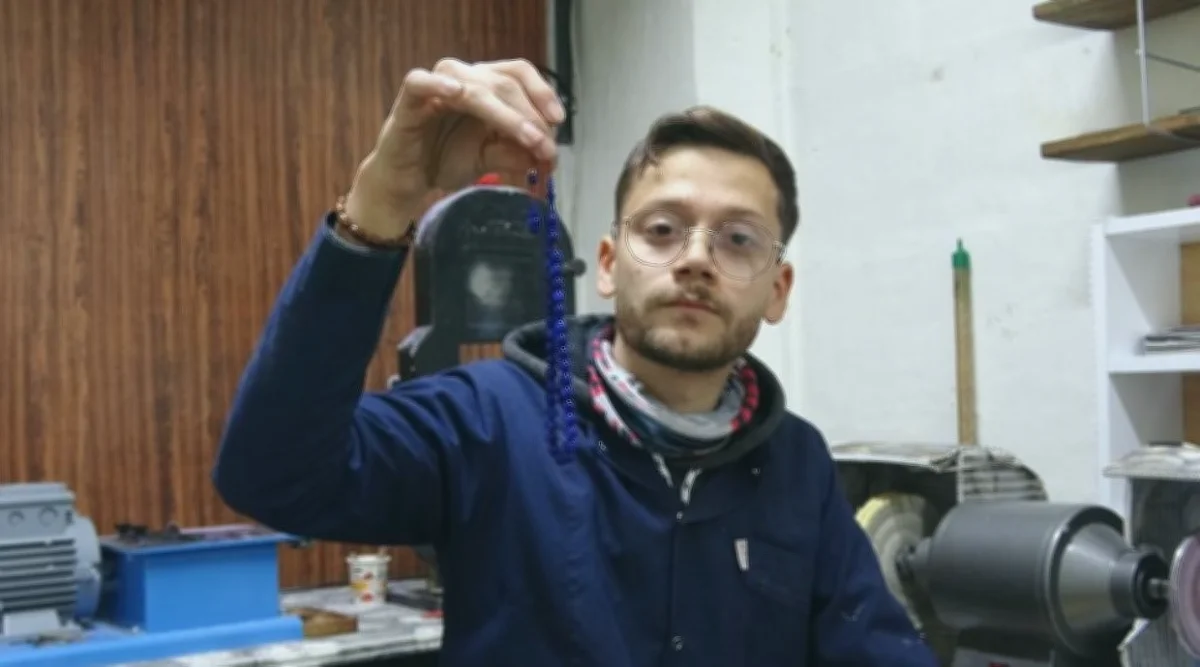 Gaziantep'te Tespih Ustası: Hayaller Dijitalde Şekilleniyor