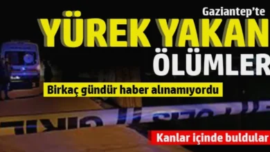 Gaziantep üzücü haberler - Gaziantep'te Üzücü Haberler: Kanlı Sonlar