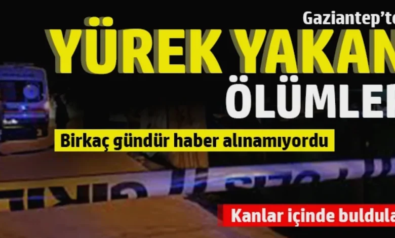 Gaziantep üzücü haberler - Gaziantep'te Üzücü Haberler: Kanlı Sonlar