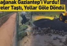 Gaziantep yağmur mağdur - Gaziantep'te Yağmur Çilesi: 150 Ev Mağdur