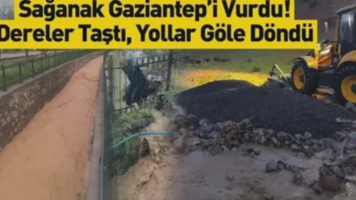 Gaziantep yağmur mağdur - Gaziantep'te Yağmur Çilesi: 150 Ev Mağdur