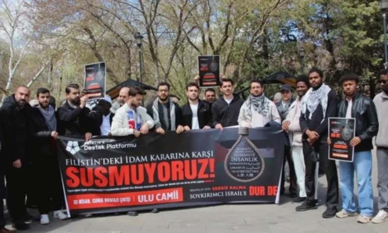 idam kararına tepki - Gaziantep'ten İsrail'e:idam Kararına Tepki