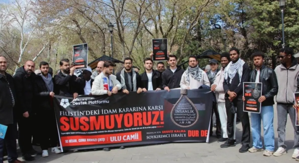 Gaziantep'ten İsrail'e:idam Kararına Tepki